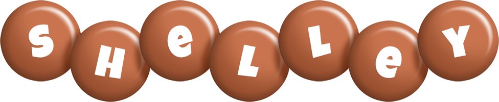 Shelley candy-brown logo