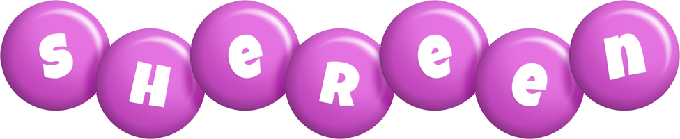Shereen candy-purple logo