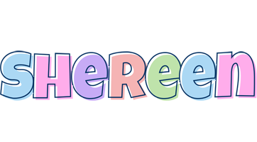 Shereen pastel logo