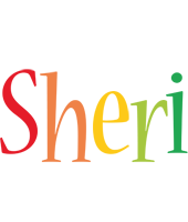 Sheri birthday logo