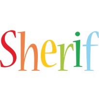 Sherif birthday logo