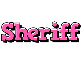 Sheriff girlish logo