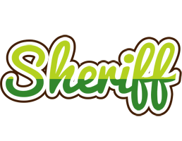 Sheriff golfing logo