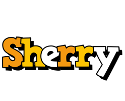 Sherry cartoon logo