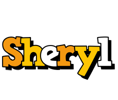 Sheryl cartoon logo
