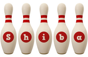Shiba bowling-pin logo