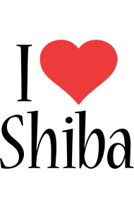 Shiba i-love logo