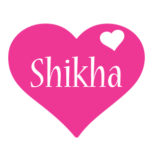 Shikha love-heart logo