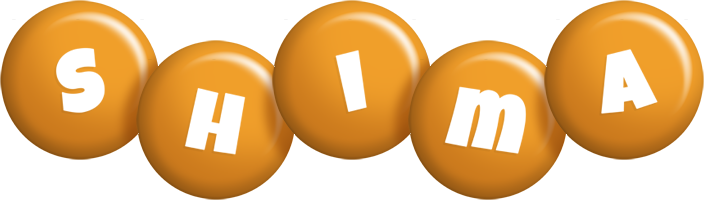 Shima candy-orange logo