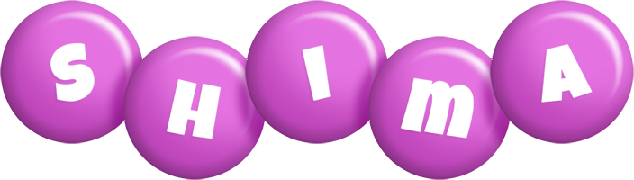 Shima candy-purple logo