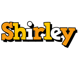 Shirley cartoon logo