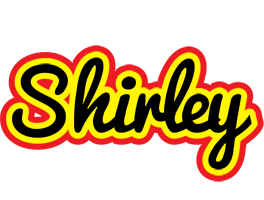 Shirley flaming logo