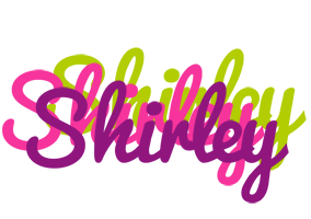 Shirley flowers logo