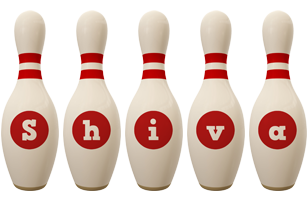 Shiva bowling-pin logo