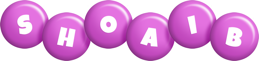 Shoaib candy-purple logo