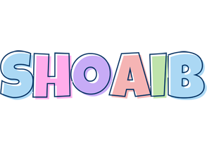 Shoaib pastel logo