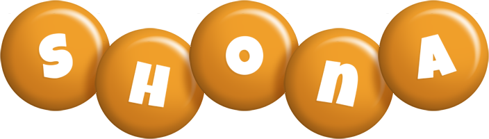 Shona candy-orange logo