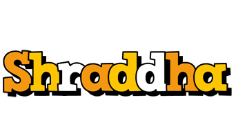 Shraddha cartoon logo