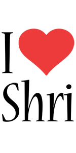 Shri i-love logo