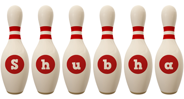 Shubha bowling-pin logo