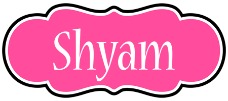 Shyam invitation logo