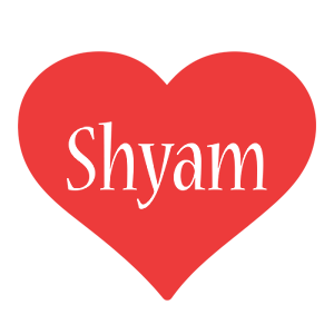 Shyam love logo