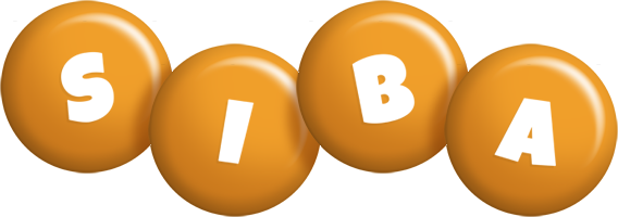 Siba candy-orange logo