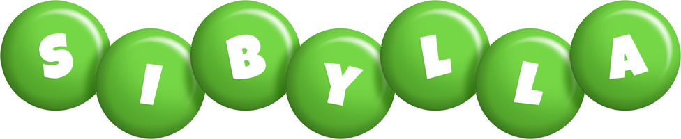 Sibylla candy-green logo