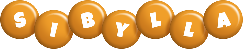Sibylla candy-orange logo