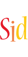 Sid birthday logo