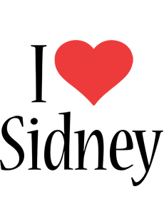 Sidney i-love logo