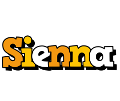 Sienna cartoon logo