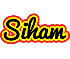 Siham flaming logo