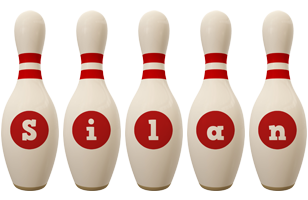 Silan bowling-pin logo