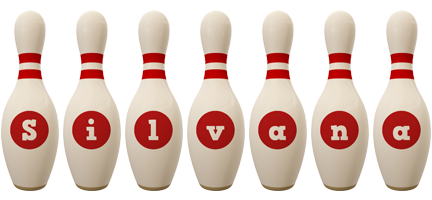 Silvana bowling-pin logo