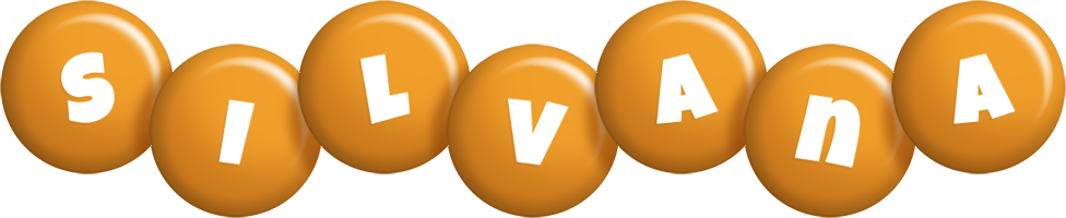 Silvana candy-orange logo