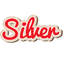 Silver chocolate logo