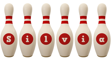 Silvia bowling-pin logo