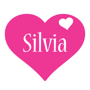 Silvia love-heart logo