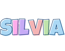 Silvia pastel logo