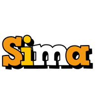 Sima cartoon logo