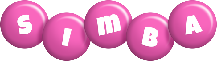 Simba candy-pink logo