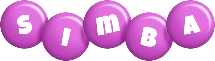 Simba candy-purple logo