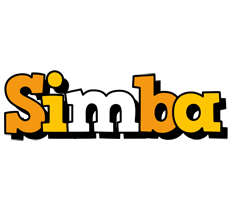 Simba cartoon logo