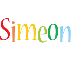 Simeon birthday logo