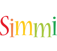 Simmi birthday logo