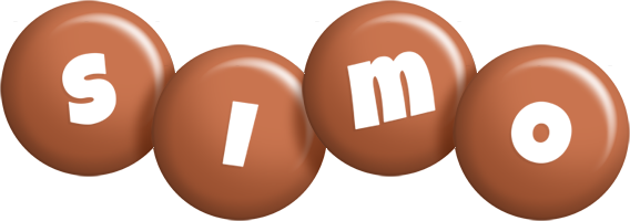 Simo candy-brown logo