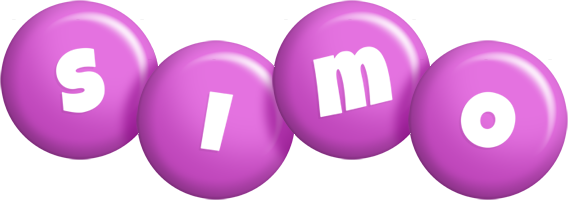 Simo candy-purple logo