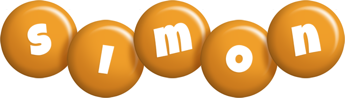 Simon candy-orange logo