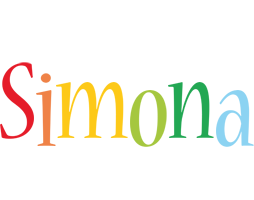 Simona birthday logo